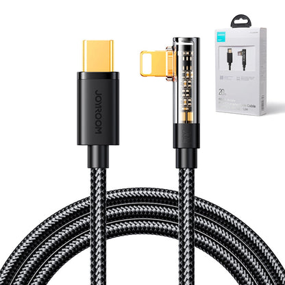 Joyroom S-C Lightning Angle 20W 1.2m USB to USB-C Lightning cable S-CL020A6 (black)_10