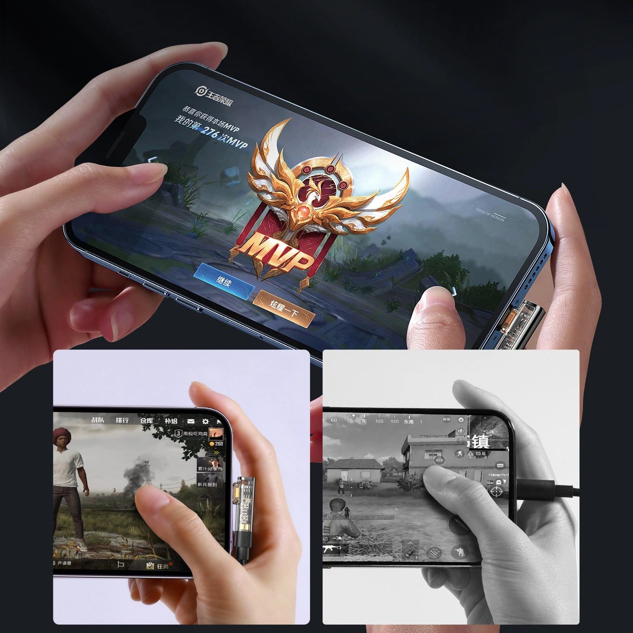 Joyroom S-C Lightning Angle 20W 1.2m USB to USB-C Lightning cable S-CL020A6 (black)_7