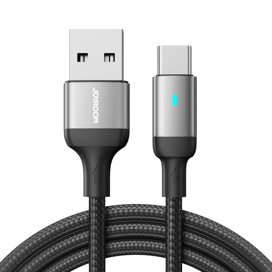 Joyroom Extraordinary Series A10 USB-A / USB-C 3A Cable 1.2 m - Black_0