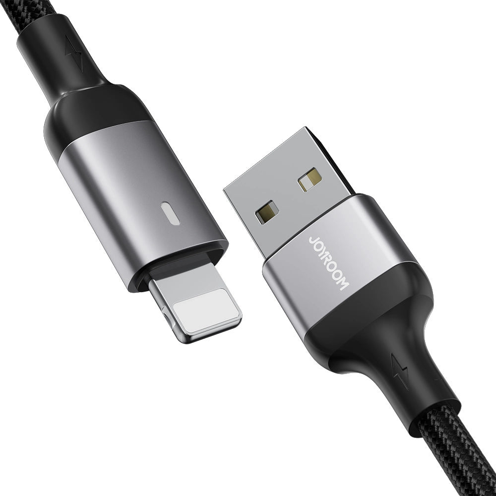 Joyroom Extraordinary Series A10 USB-A / Lightning 2.4A Cable 1.2 m - Black_8