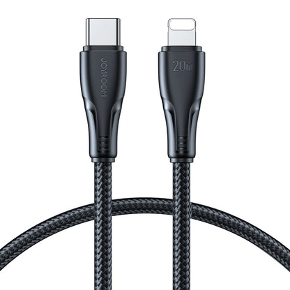 Joyroom Surpass Series A11 Lightning / USB-C 20W 1.2 m cable - black_0
