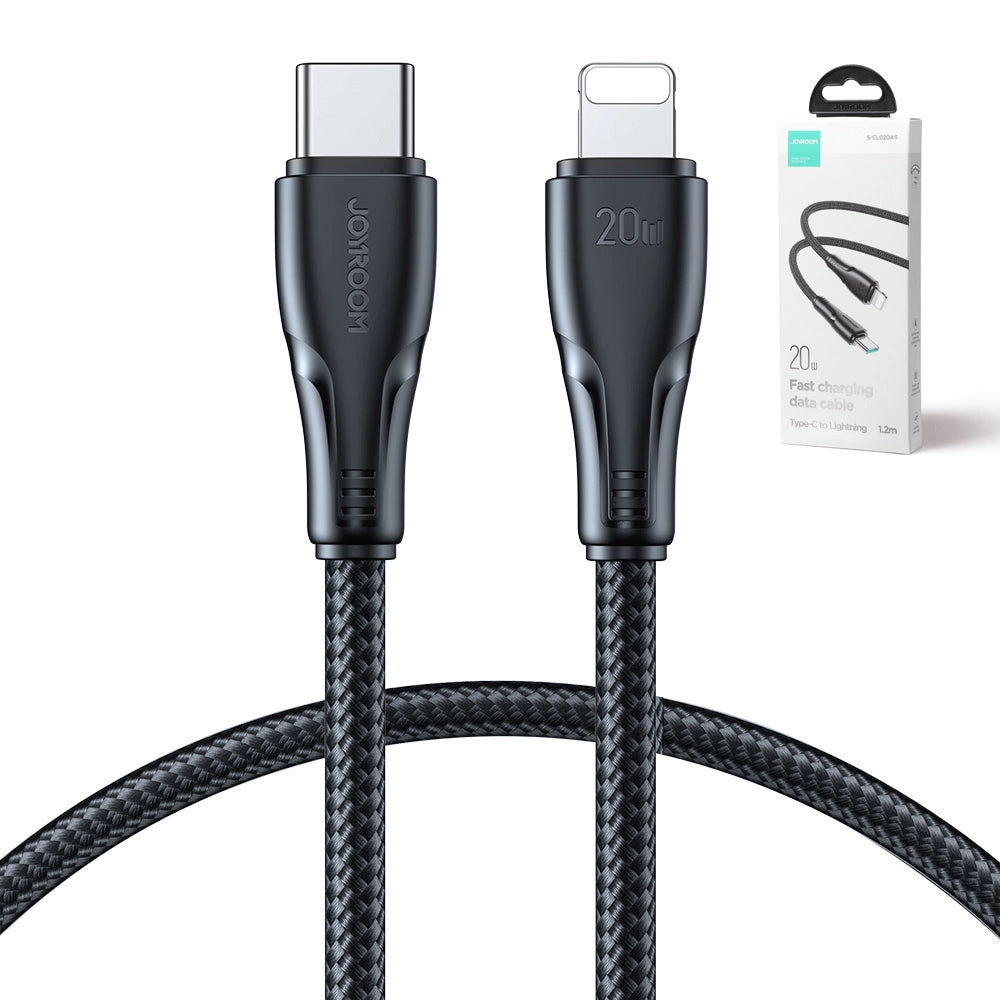 Joyroom Surpass Series A11 Lightning / USB-C 20W 1.2 m cable - black_3