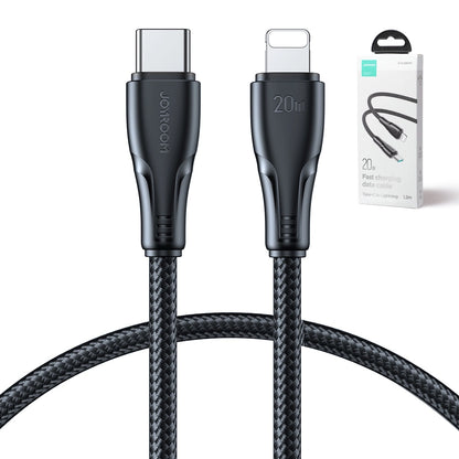 Joyroom Surpass Series A11 Lightning / USB-C 20W 1.2 m cable - black_3