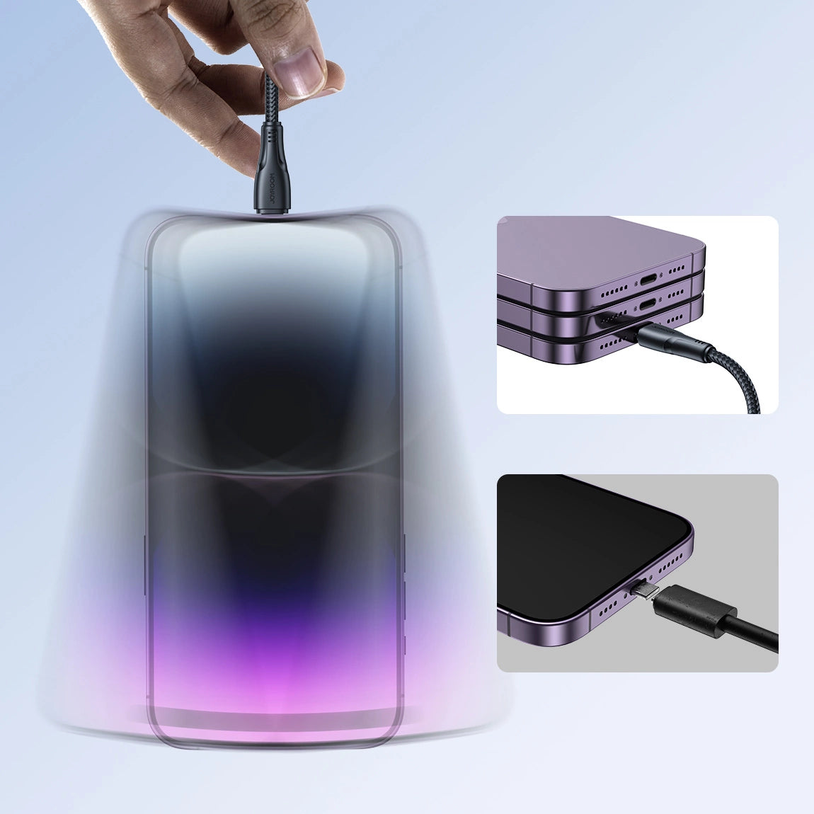 Joyroom Surpass Series A11 USB-A / Lightning 2.4A Cable 1.2 m - Black_13