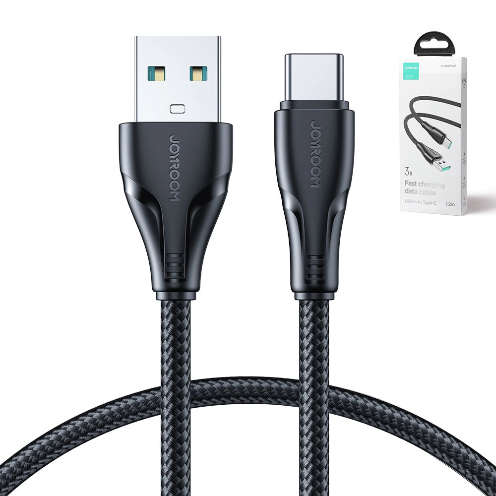 Joyroom Surpass Series A11 USB-A / USB-C 3A Cable 1.2 m - Black_7