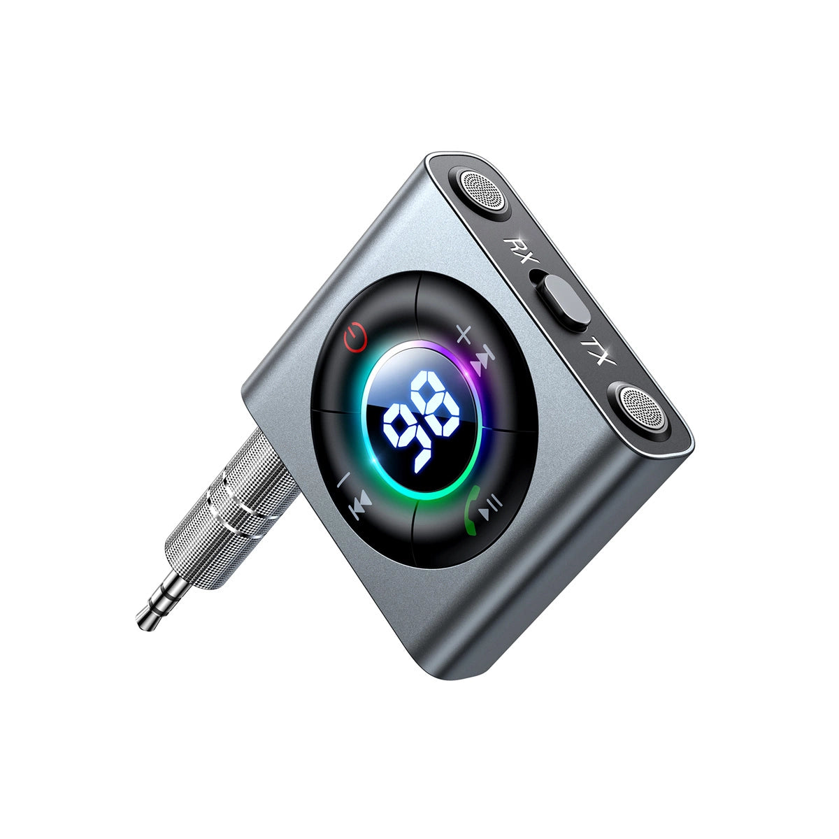 Bluetooth 5.3 AUX transmitter/receiver Joyroom JR-CB1 (gray)_16