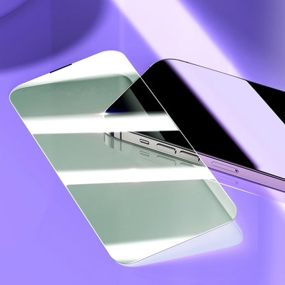 Baseus Full Screen Tempered Glass for iPhone 14 Pro with Anti Blue Light Filter and 0.3mm Speaker Cover + Mounting Frame_10