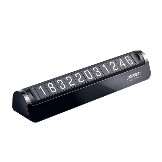 Ugreen car telephone number plate black (LP178)_0
