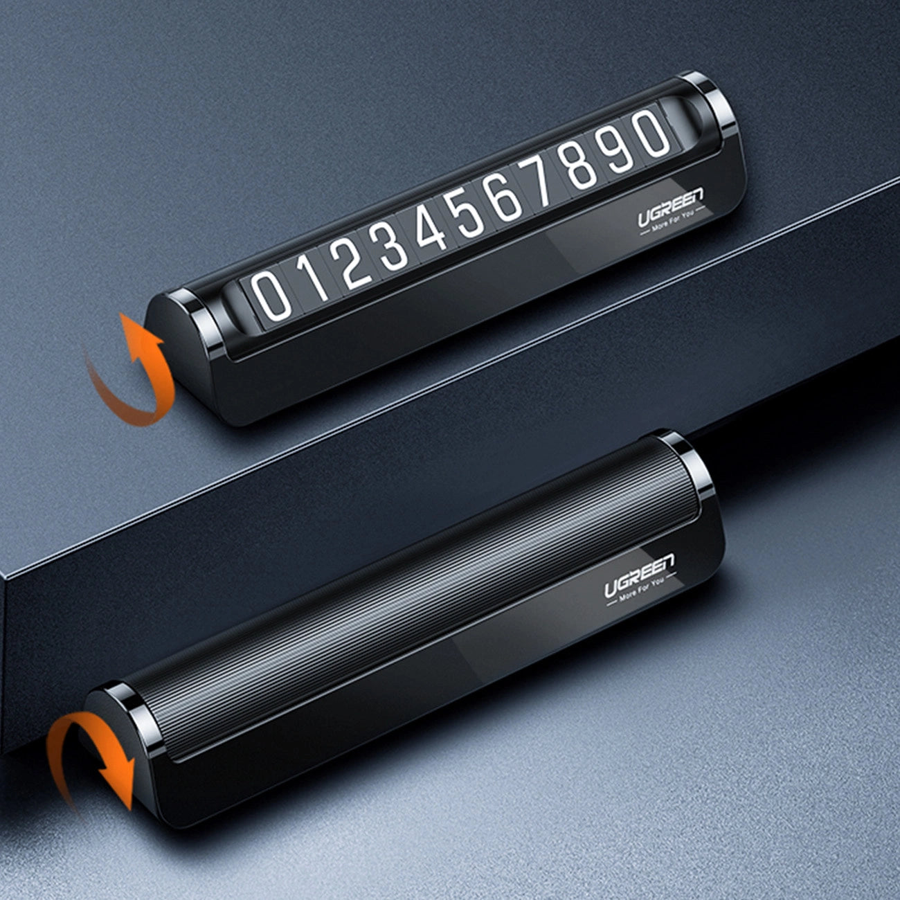 Ugreen car telephone number plate black (LP178)_4