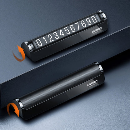 Ugreen car telephone number plate black (LP178)_4