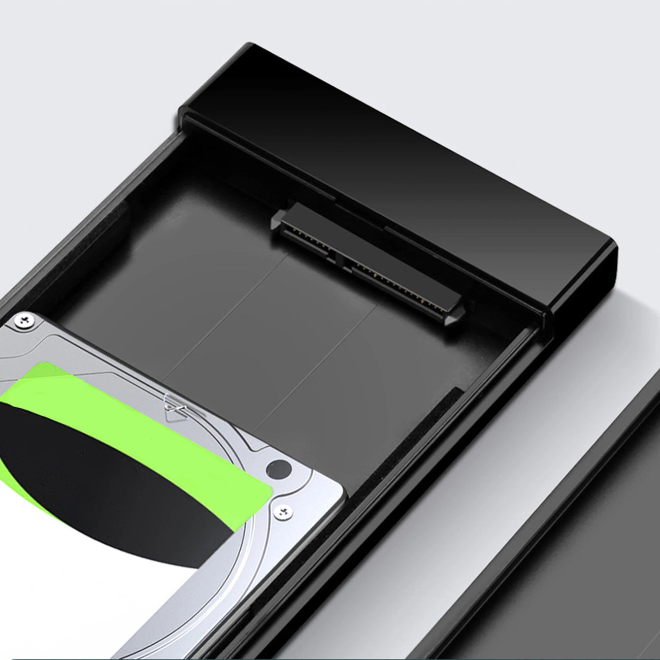 Ugreen adapter enclosure for SATA 2.5'' 6TB drive USB-C 3.0 black (US221)_6