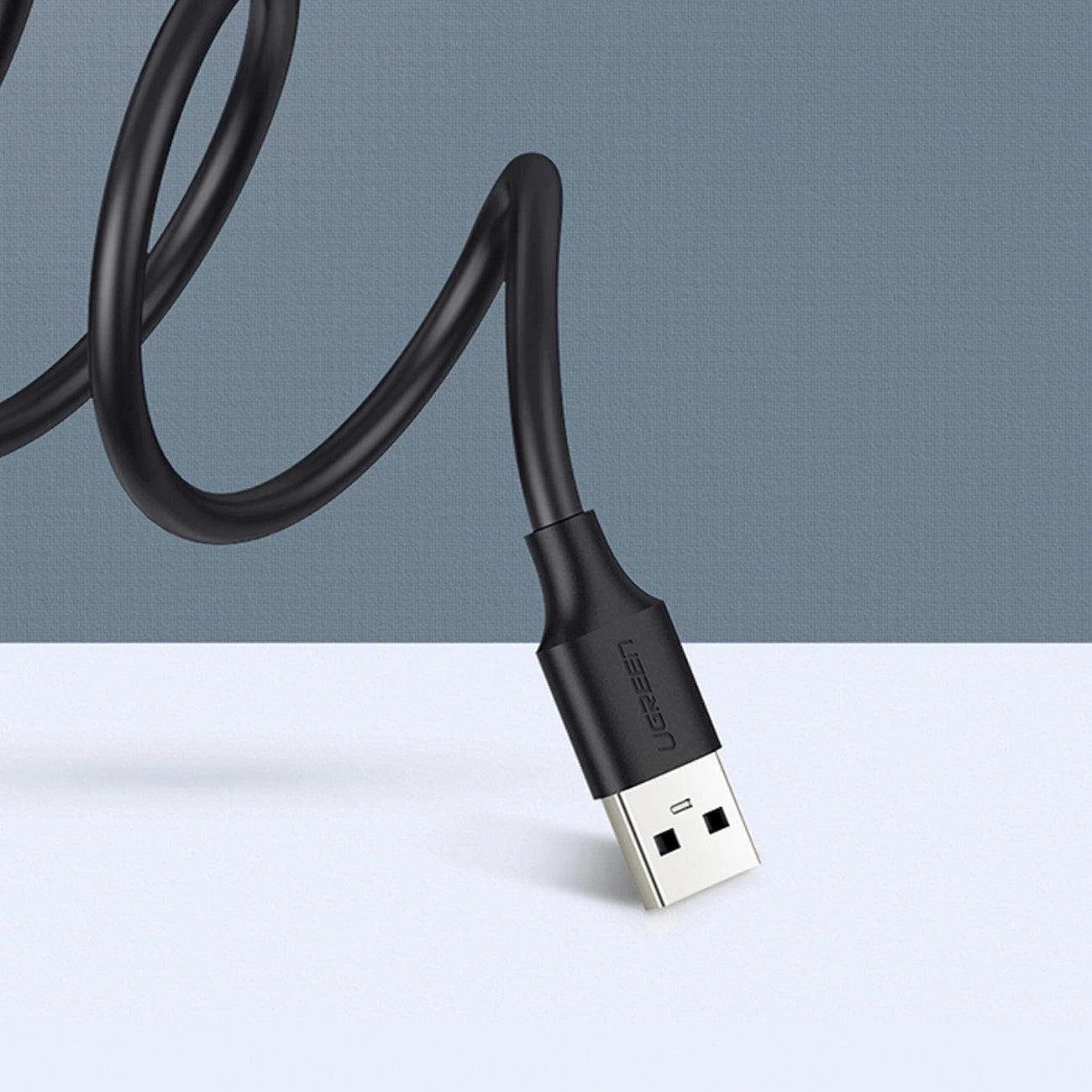 Ugreen extension cable USB (male) - USB (female) 2.0 480Mbps 1.5m black (US103)_1