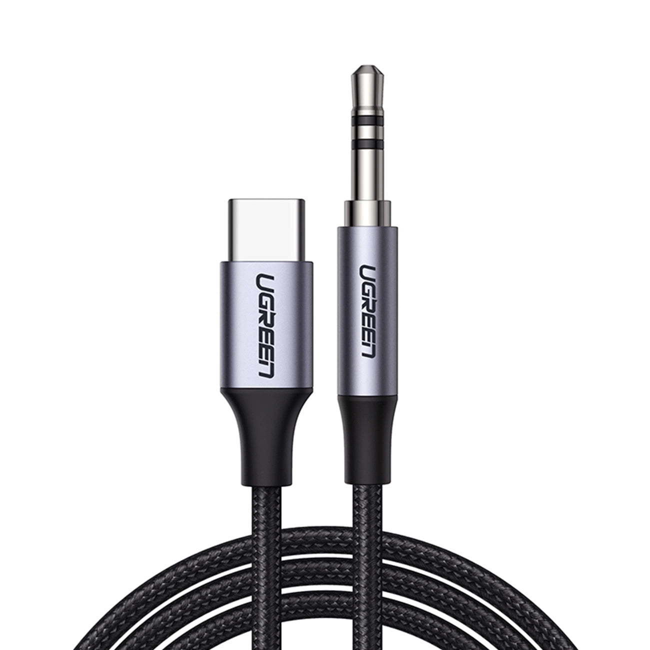 Ugreen cable USB C - mini jack 3.5mm 1m gray (AV143)_0
