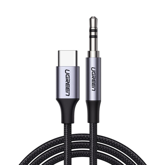 Ugreen cable USB C - mini jack 3.5mm 1m gray (AV143)_0