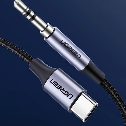 Ugreen cable USB C - mini jack 3.5mm 1m gray (AV143)_6