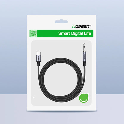 Ugreen cable USB C - mini jack 3.5mm 1m gray (AV143)_4