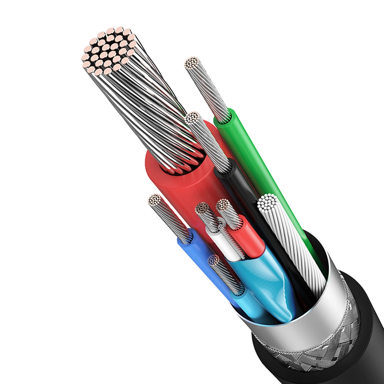 Ugreen 10387 USB-C - USB-C PD QC cable 4K 60Hz 100W 5A 10Gb/s 1m - black_9