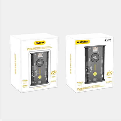 Dudao powerbank 20000mAh 1xUSB-A / 1xUSB-C 22.5W PD black (K16Pro)_4
