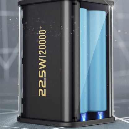 Dudao powerbank 20000mAh 1xUSB-A / 1xUSB-C 22.5W PD black (K16Pro)_7