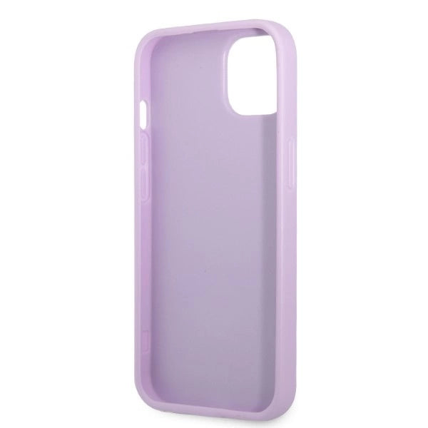 Guess GUHCP13SPS4MU iPhone 13 mini 5.4" purple/purple hardcase Saffiano 4G Small Metal Logo_6