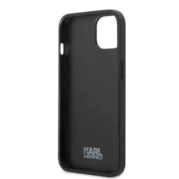 Karl Lagerfeld KLHCP13LPMNIKBK iPhone 13 Pro / 13 6.1" hardcase black/black Monogram Ikonik Patch_6