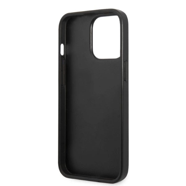 Karl Lagerfeld KLHCP13LSFMP2K iPhone 13 Pro / 13 6.1&quot; hardcase black/black Saffiano Plaque_6