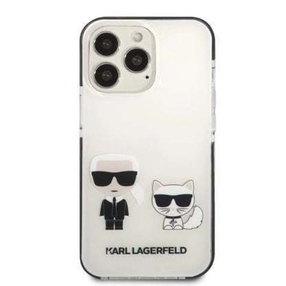 Karl Lagerfeld KLHCP13LTPEKCW iPhone 13 Pro / 13 6.1" hardcase white/white Karl&amp;Choupette_2