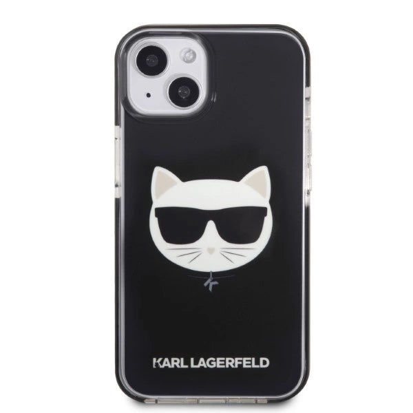 Karl Lagerfeld KLHCP13STPECK iPhone 13 mini 5.4" hardcase black/black Choupette Head_2