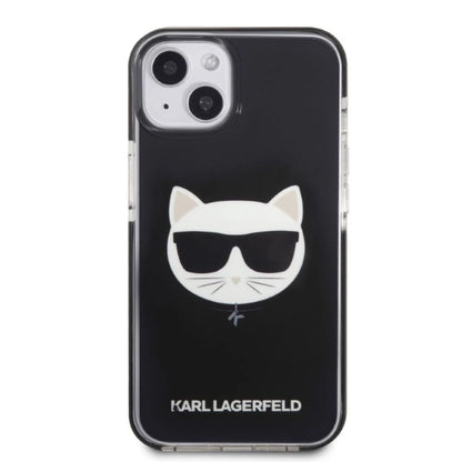 Karl Lagerfeld KLHCP13STPECK iPhone 13 mini 5.4" hardcase black/black Choupette Head_2