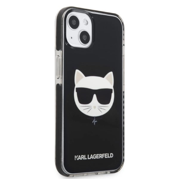 Karl Lagerfeld KLHCP13STPECK iPhone 13 mini 5.4" hardcase black/black Choupette Head_3