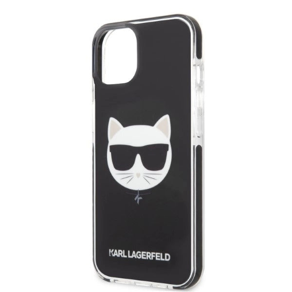 Karl Lagerfeld KLHCP13STPECK iPhone 13 mini 5.4" hardcase black/black Choupette Head_5