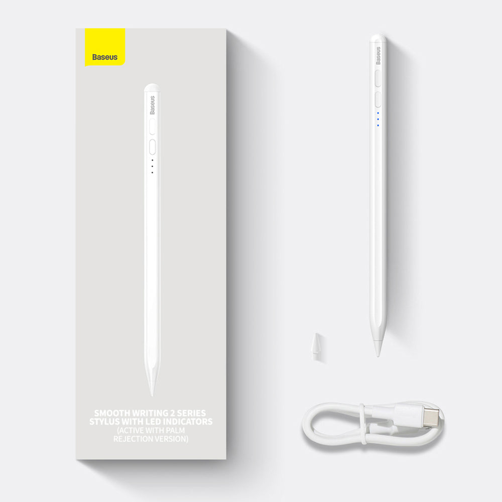 Active stylus for iPad Baseus Smooth Writing 2 SXBC060402 - white_10