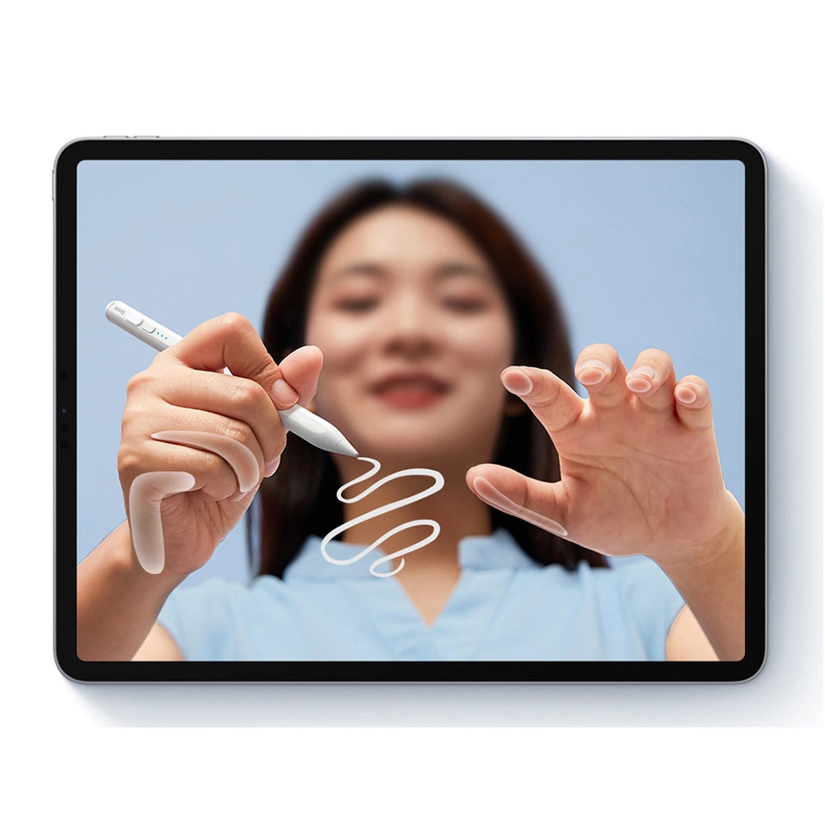 Active stylus for iPad Baseus Smooth Writing 2 SXBC060202 - white_16