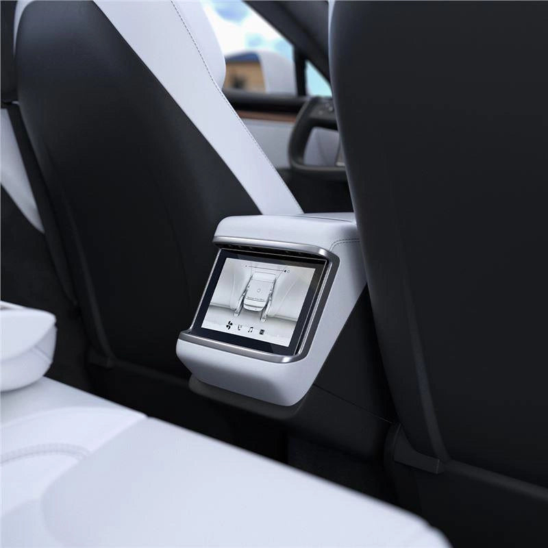 Spigen Glas.tR Slim Tempered Glass for Tesla Model X 2022 / Model S 2021 - Black_9