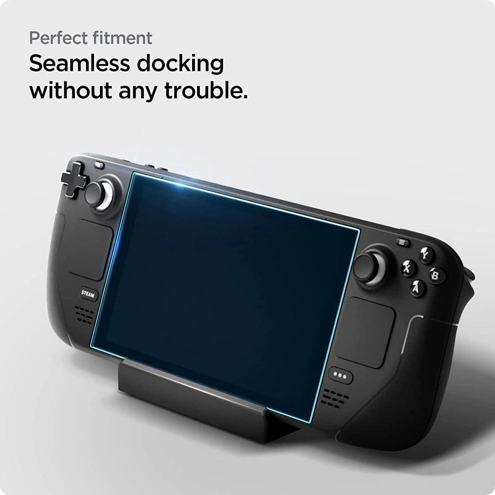 Spigen Glas.tR EZ Fit Tempered Glass for Steam Deck_2