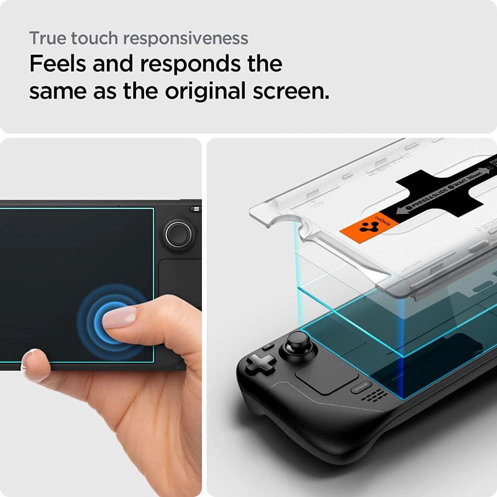 Spigen Glas.tR EZ Fit Tempered Glass for Steam Deck_4