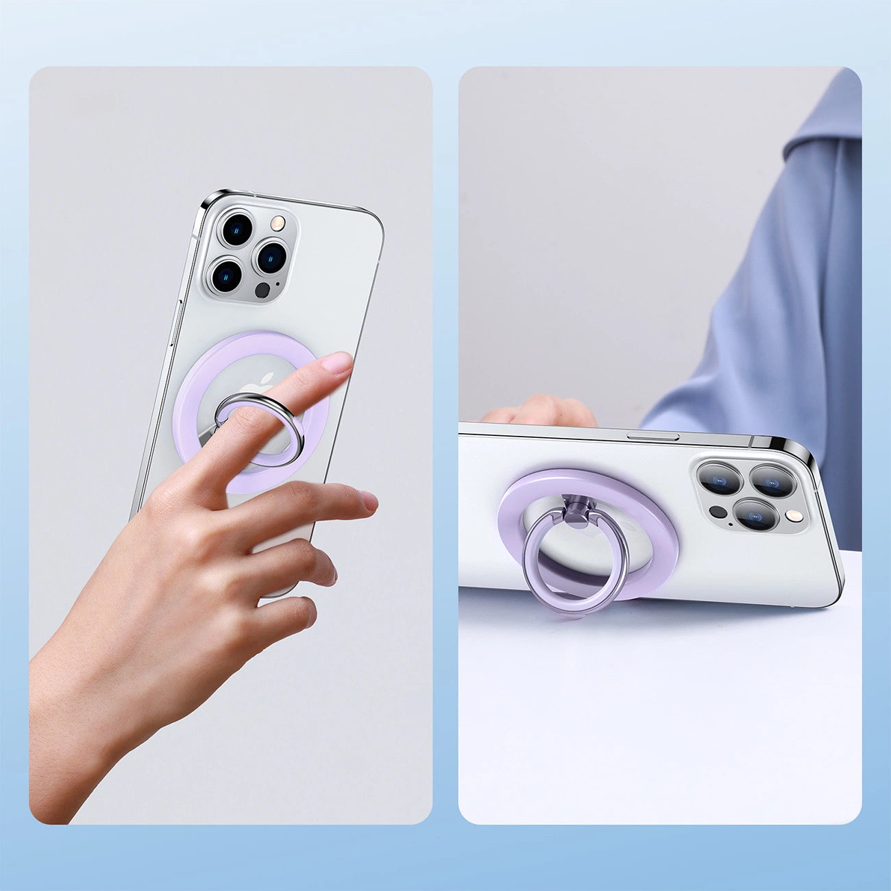 Magnetic Phone Ring Grip Joyroom JR-Mag-M2 (purple)_2