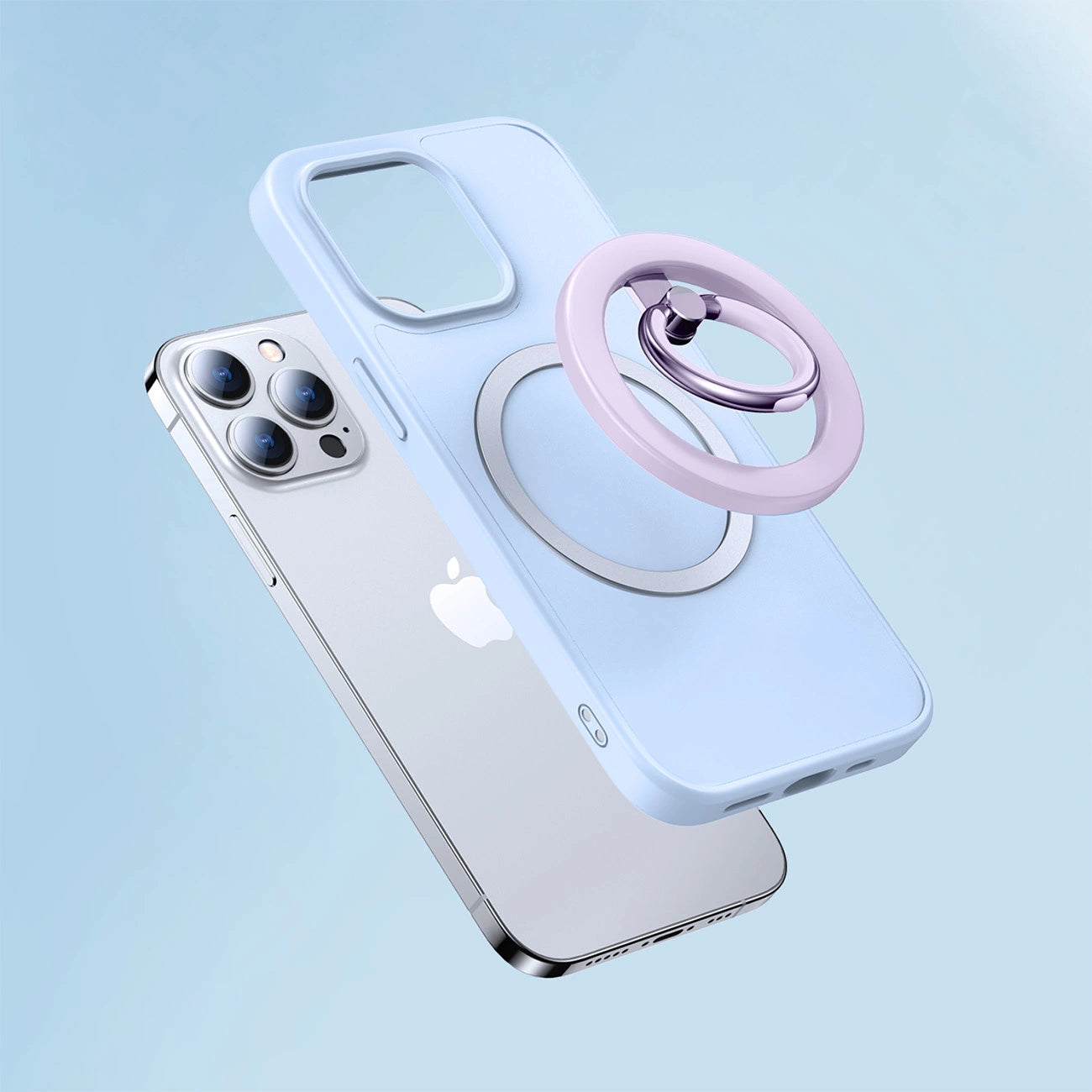 Magnetic Phone Ring Grip Joyroom JR-Mag-M2 (purple)_6