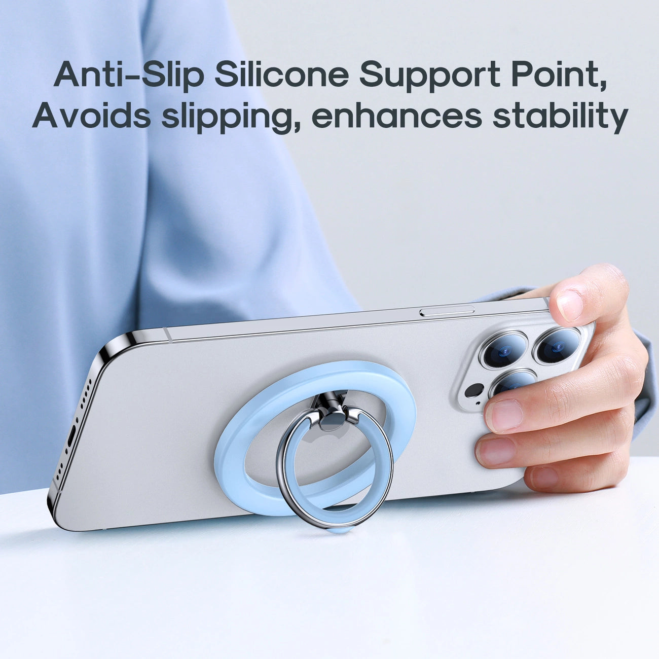 Magnetic Phone Ring Grip Joyroom JR-Mag-M2 (blue)_4