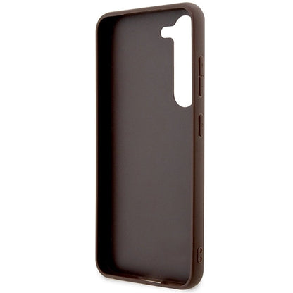 Guess GUHCS23MG4GLBR S23+ S916 brown/brown hardcase 4G Stripe Collection_6