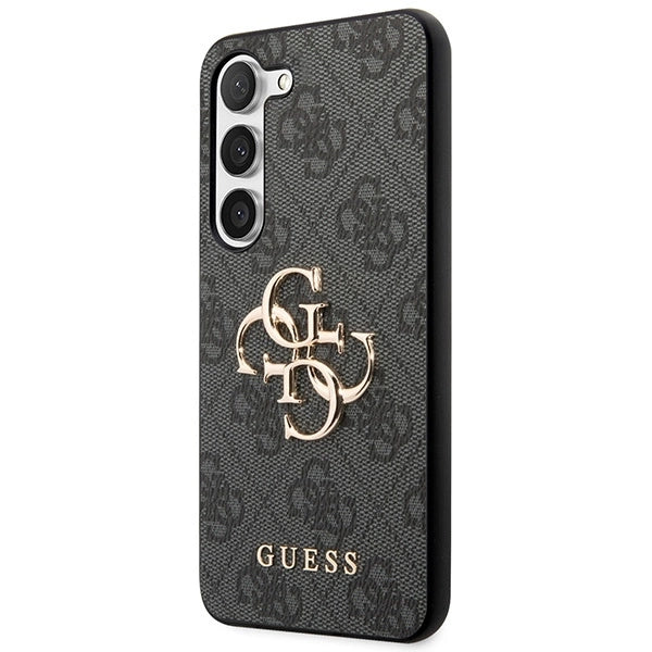 Guess GUHCS23S4GMGGR S23 S911 grey/grey hardcase 4G Big Metal Logo_1