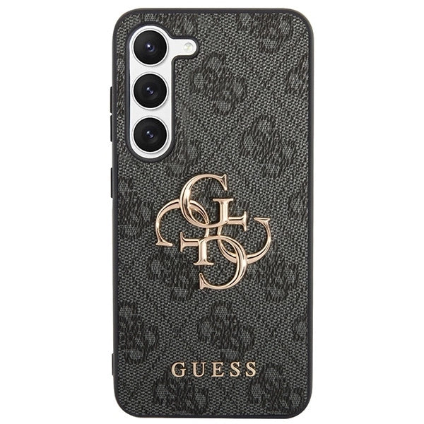 Guess GUHCS23S4GMGGR S23 S911 grey/grey hardcase 4G Big Metal Logo_2