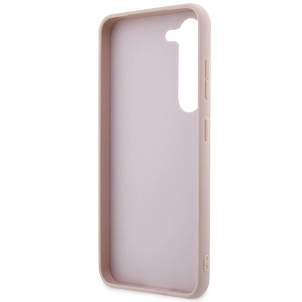 Guess GUHCS23S4GMGPI S23 S911 pink/pink hardcase 4G Big Metal Logo_6