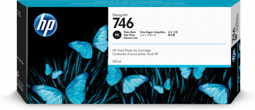 HP 746 300-ml Photo Black DesignJet Ink Cartridge cartucho de tinta 1 pieza(s) Original Foto negro_1