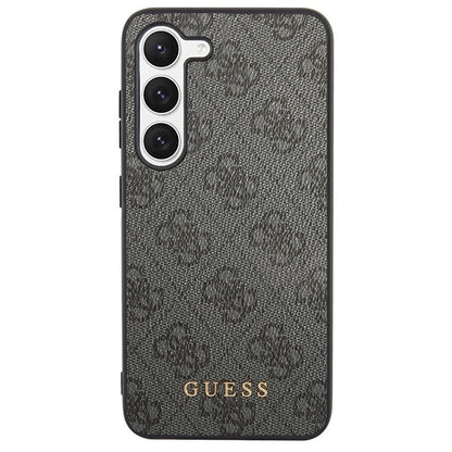 Guess GUHCS23SG4GFGR S23 S911 grey/grey hardcase 4G Metal Gold Logo_2