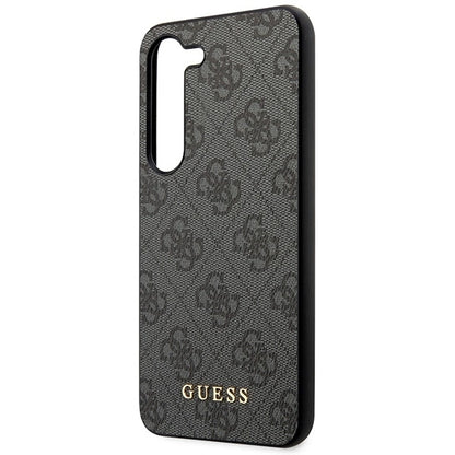 Guess GUHCS23SG4GFGR S23 S911 grey/grey hardcase 4G Metal Gold Logo_5