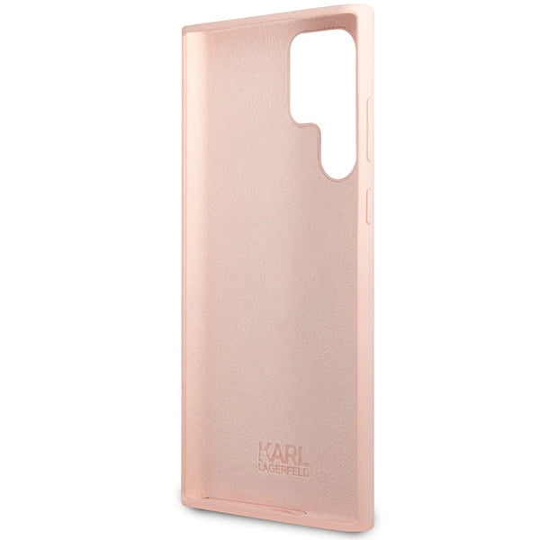 Karl Lagerfeld KLHCS23LSNCHBCP S23 Ultra S918 hardcase pink/pink Silicone Choupette_6