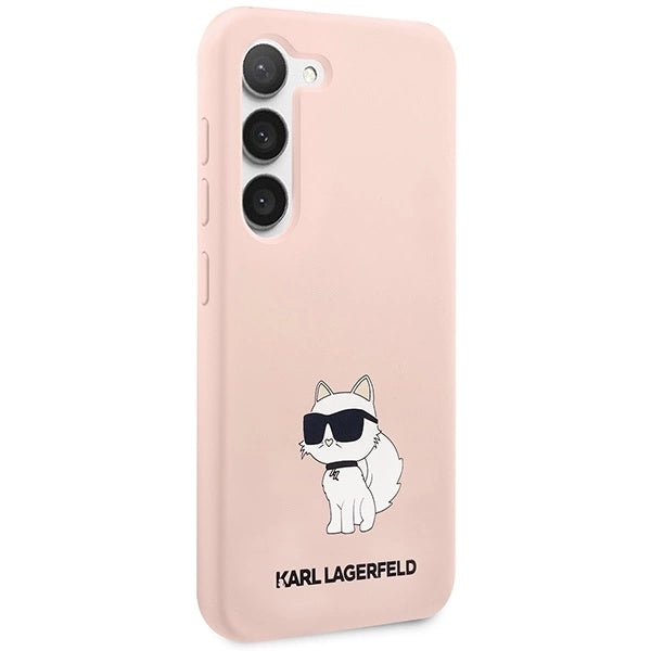 Karl Lagerfeld KLHCS23MSNCHBCP S23+ S916 hardcase pink/pink Silicone Choupette_3