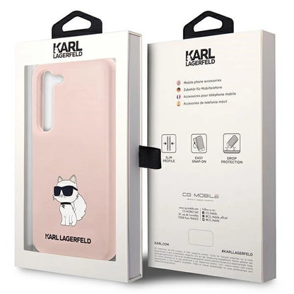 Karl Lagerfeld KLHCS23MSNCHBCP S23+ S916 hardcase pink/pink Silicone Choupette_7