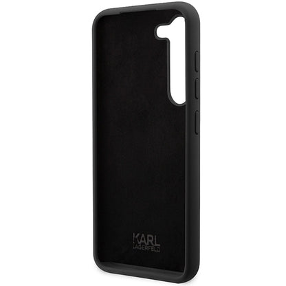 Karl Lagerfeld Silicone Ikonik Case for Samsung Galaxy S23+ - Black_6